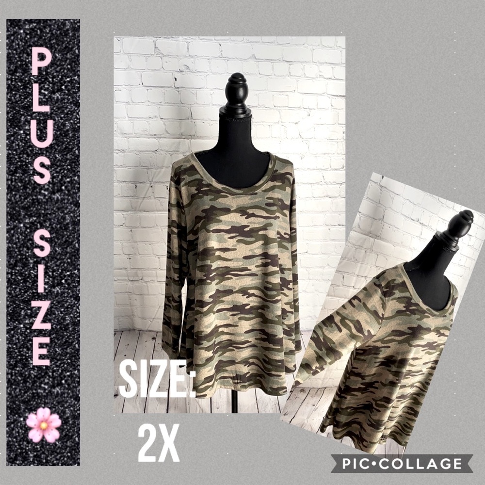 COMFY & CUTE CAMOUFLAGE TOP